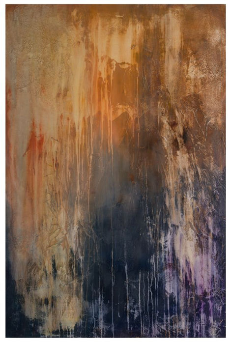 Vierge bleue ou vierge sans enfant - partie 1/3 -Nathalie Broyelle - Peinture acrylique sur toile - (3*100)*151 cm - 2021
*partie 1/3 - Triptyque, les toiles ne sont pas vendues séparément
9900€