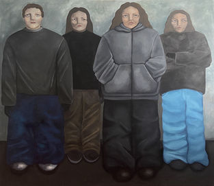 GO AND GET IT - Peinture huile sur toile - 160*140cm - 2024