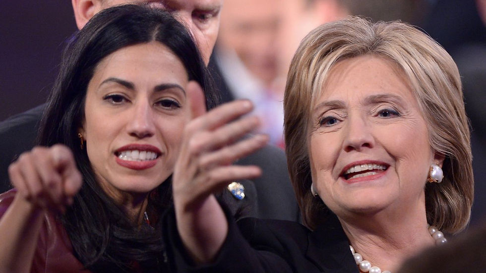 Frazzledrip Hillary Clinton Huma Abedin and Anthony Weiner scandal