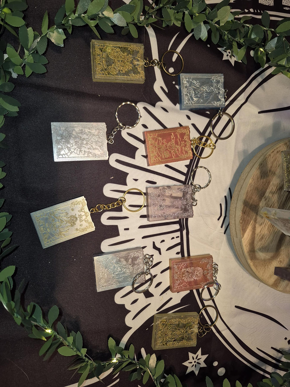 Thumbnail: Major arcana key chain