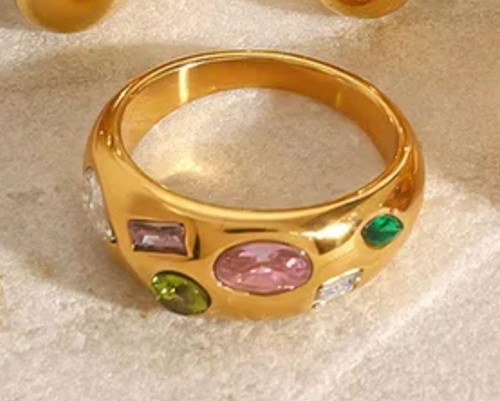 CZ Treasure Ring | J&J CO.