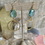 Thumbnail: Ultra light London Blue Topaz Gold Hoops 