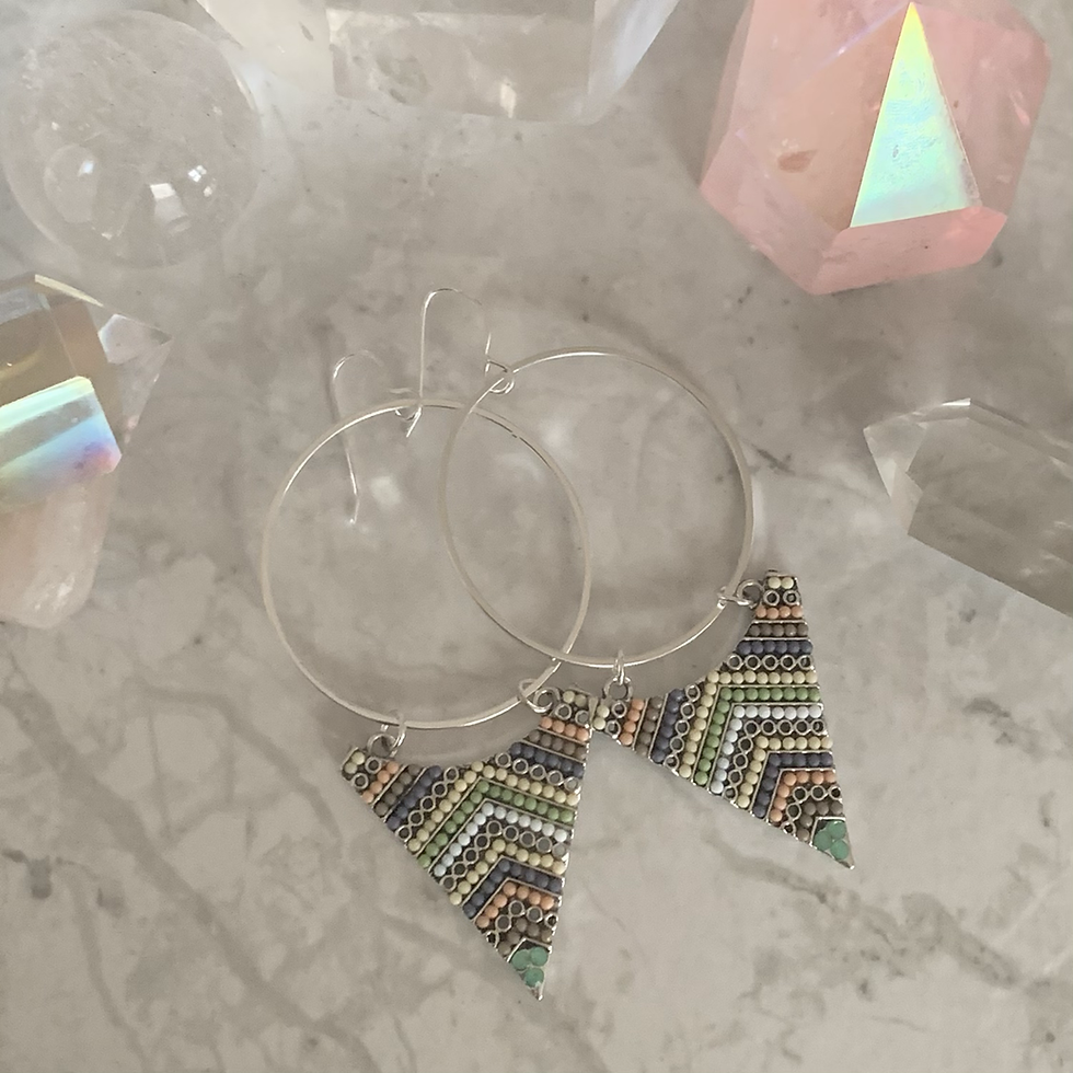 Thumbnail: Garden Blossom Arrowhead Hoops 