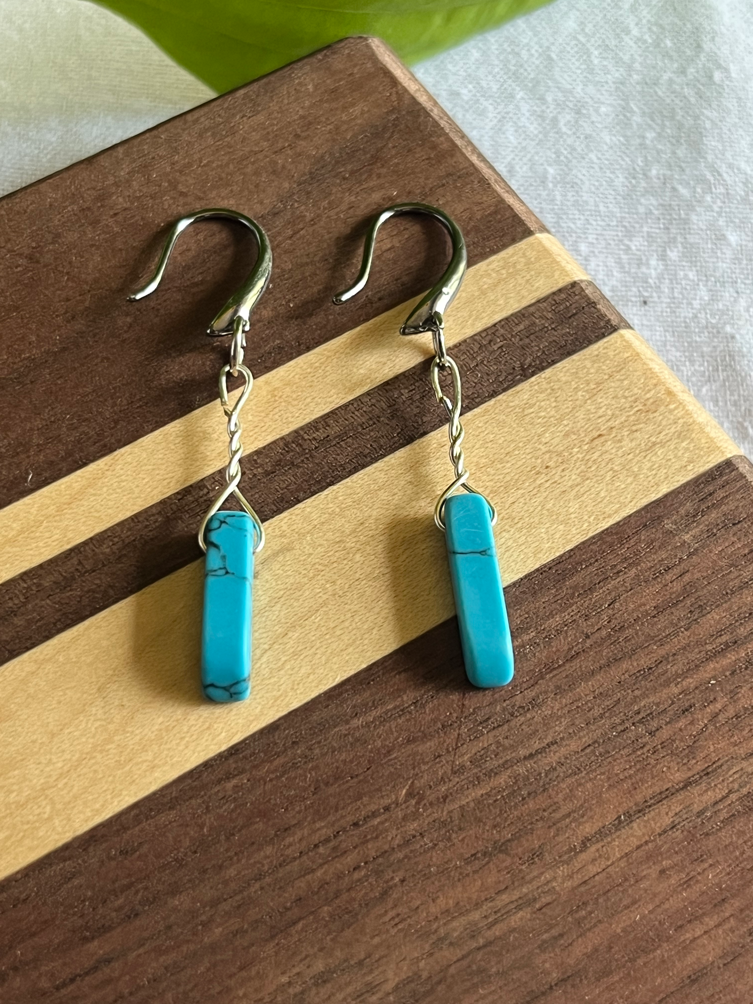 Turquoise Drop Earrings