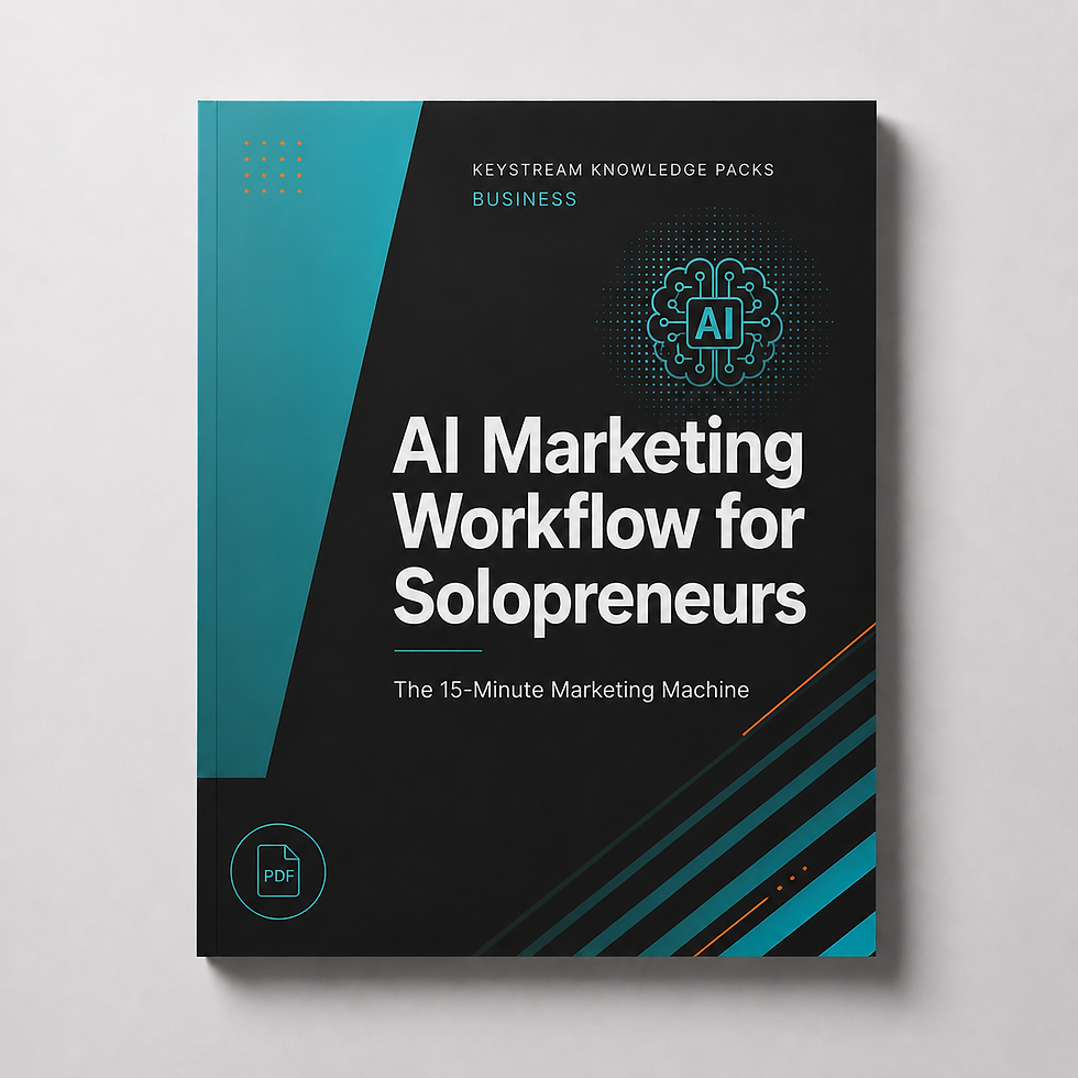AI Marketing Content Worlkflow
