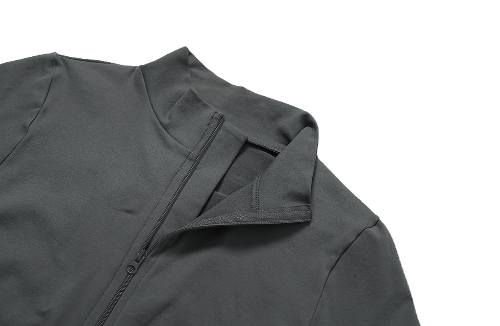 Thumbnail: SEAMLESS XI-DRY LONG SLEEVE FULL ZIPPER SOCCER TOP