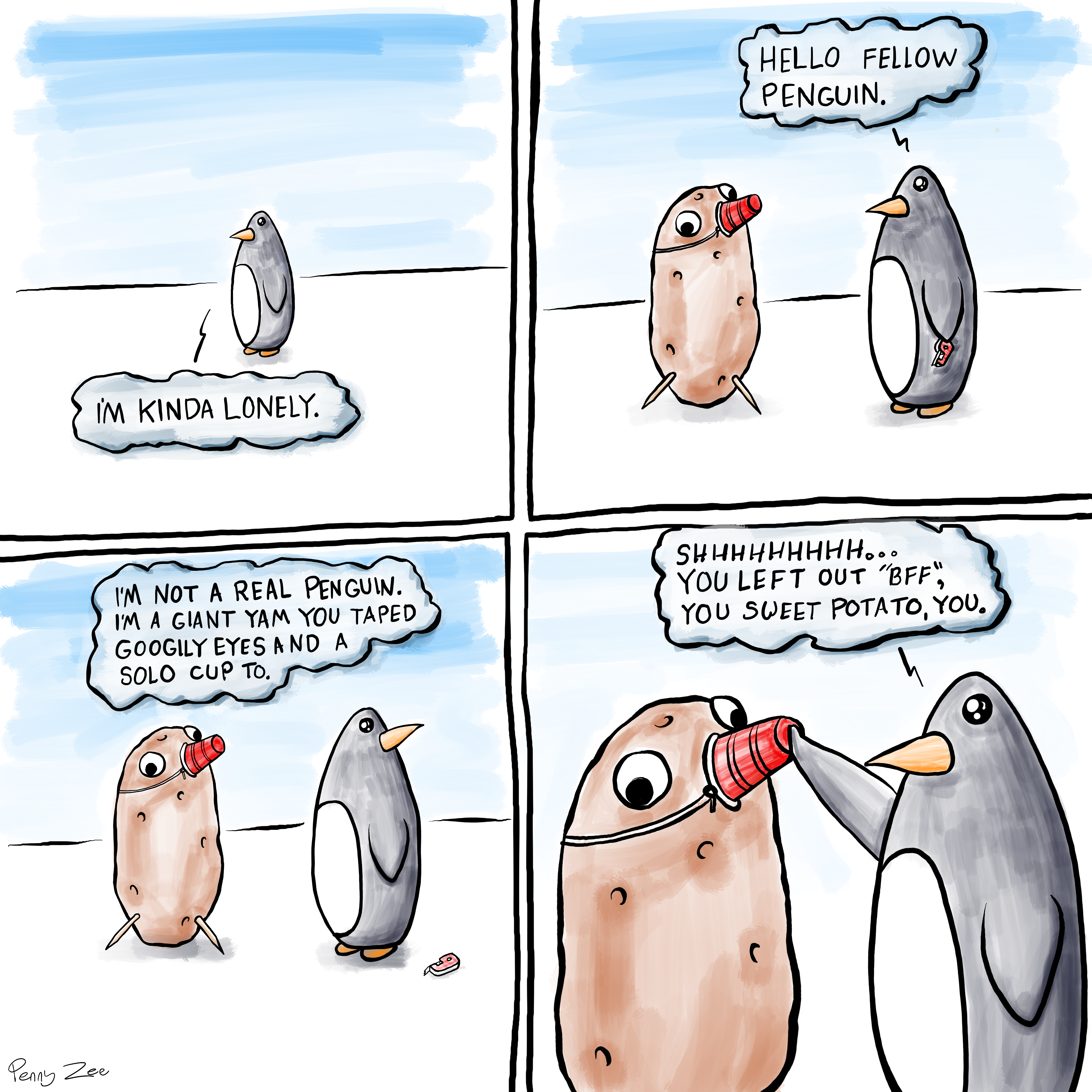 Lonely Penguin