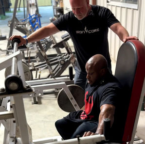 2x Mr. 0 212, Shaun Clarida and Tyler Hobson on the OG Hip Press. 