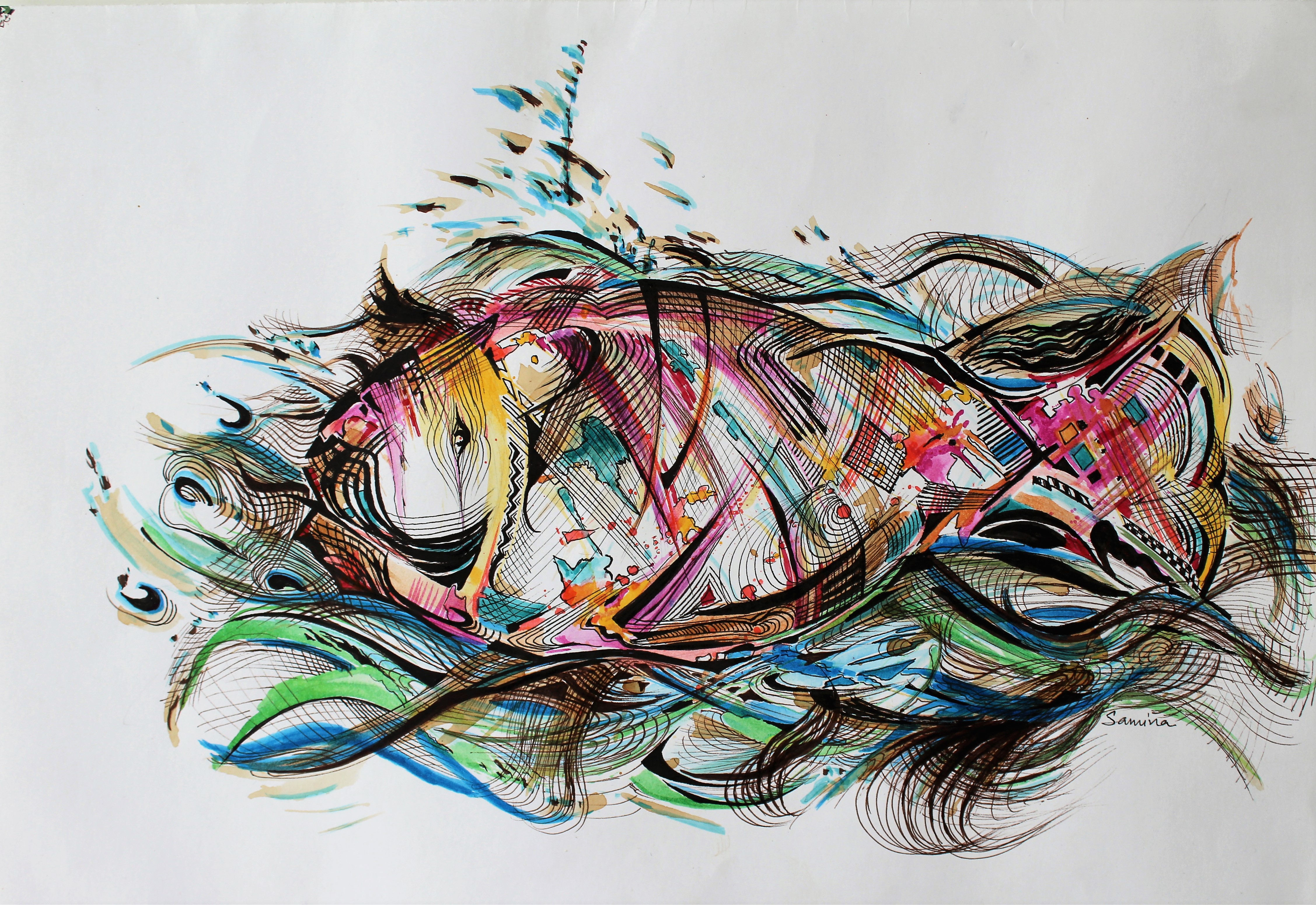 SOLD - Plasticated Fish