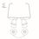 Thumbnail: HiperLupa LT355 TTL 3.5X Black Loupe Glasses Metal Slim Frame 5W Led Lamb