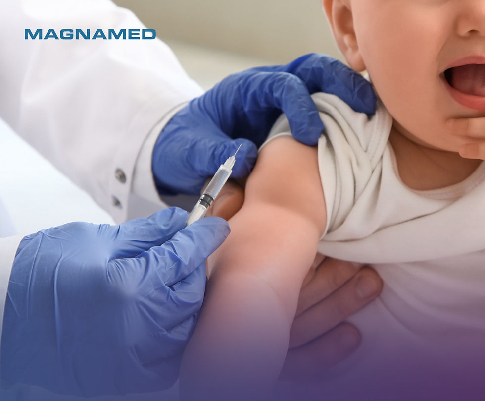 Vacina em bebê contra bronquiolite