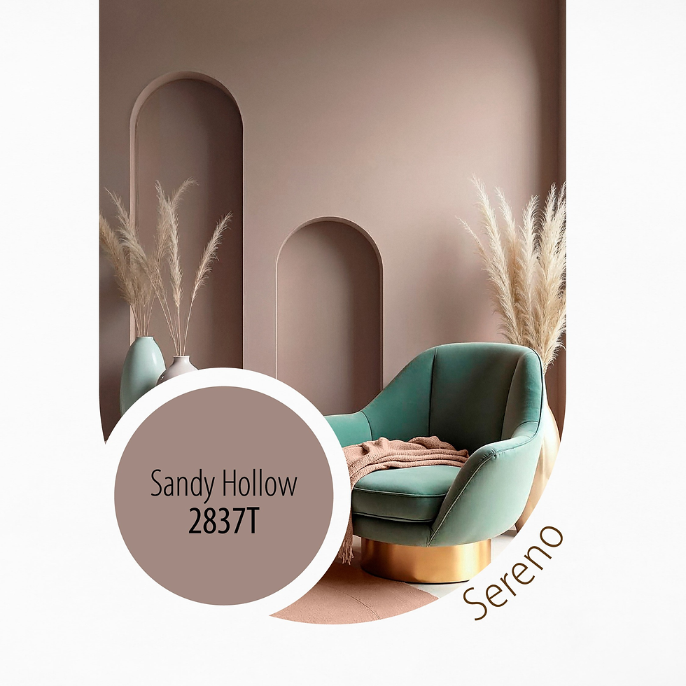 Color Sandy para espacios luminosos y naturales