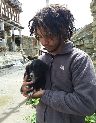 Puppy moves to Kathmandu