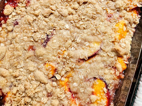 Let's make Peach Cobbler