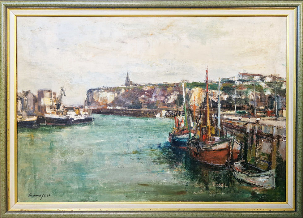 Miniature : Marcel Cramoysan - Le Port de Dieppe