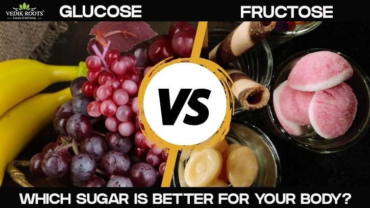 glucose vs fructose structure