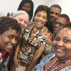 Our knees were hurting in this pose