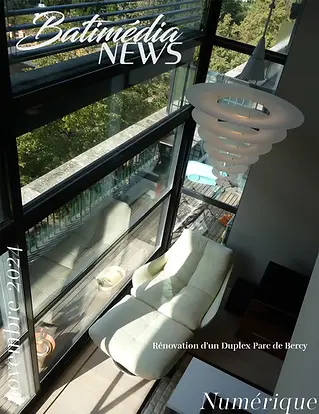 Couverture Batimédia News : rénovation d'un appartement en duplex