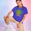 Miniature : Green & Healthy - Save Nature - Pentagram - Hattree Oversized T-Shirt Damen