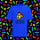 Thumbnail: Herren T-Shirt Old School Retro Gaming Game Weekend Pixel Pizza