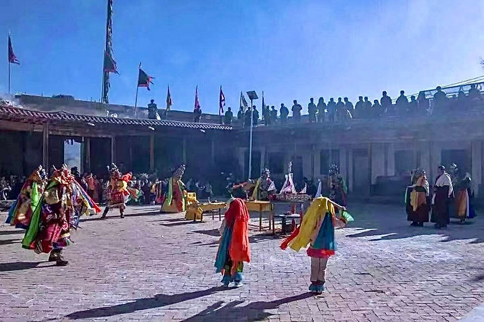 【 振興佛教傳統活動 】<2025/12 青海熱貢和日持明伏魔洲 - 八大法行總集閉關大修法會>