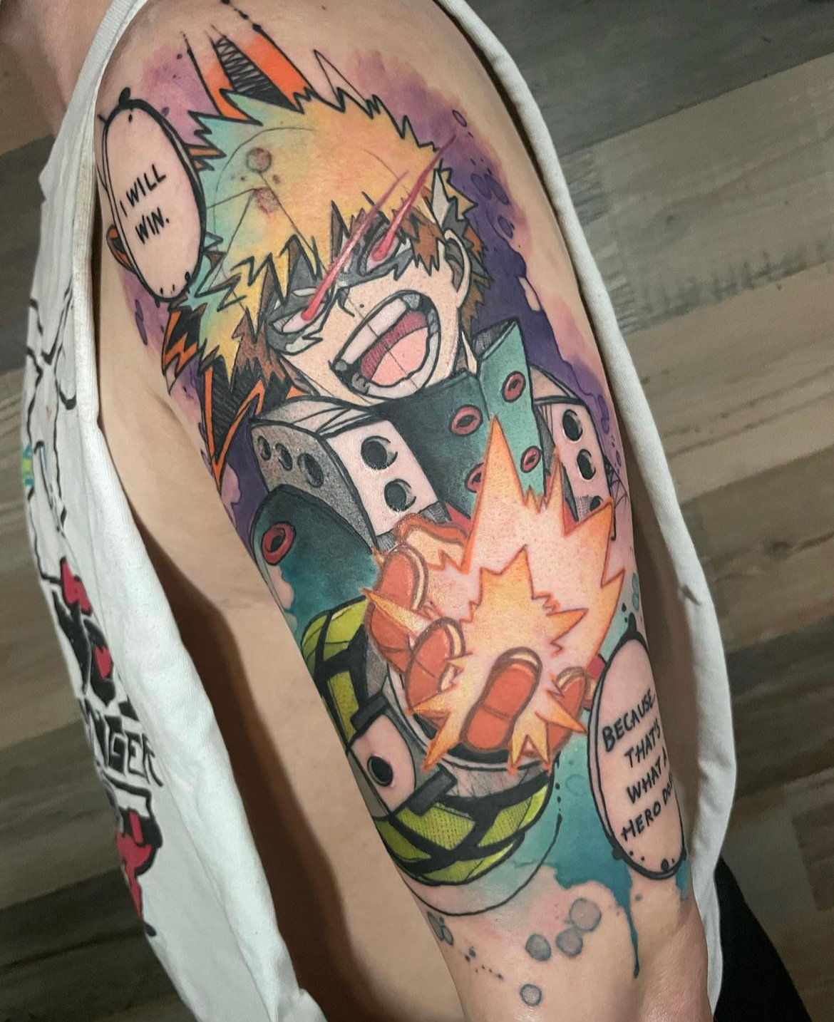 Bakugo MHA Mimik Tattoos