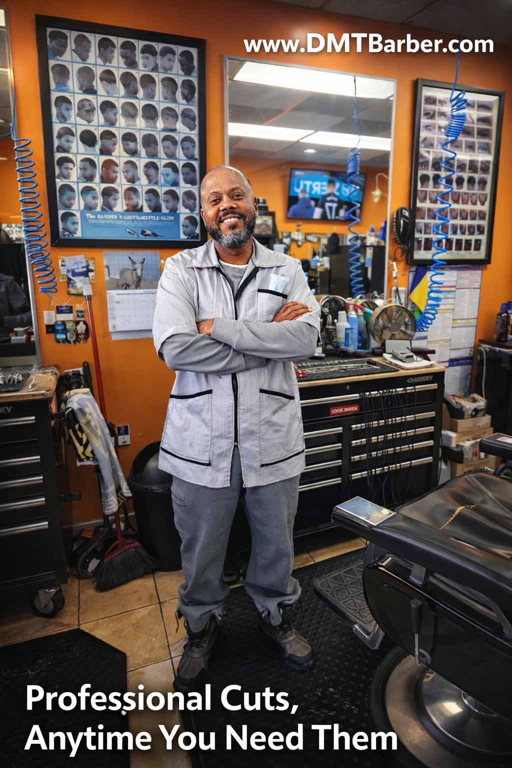 Wedding and Formal Grooming at DMT BarberShop & BeautySpot near Merrick Blvd, Rosedale — clean finish and detailed work