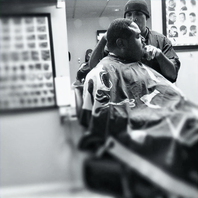 Modern Haircuts at DMT BarberShop & BeautySpot near Merrick Blvd, South Queens — clean finish and detailed work