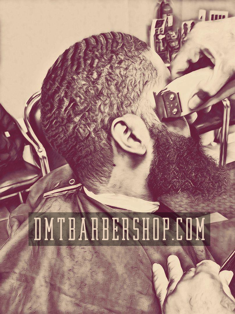 Beard Trimming at DMT BarberShop & BeautySpot near Merrick Blvd, Hollis — clean finish and detailed work