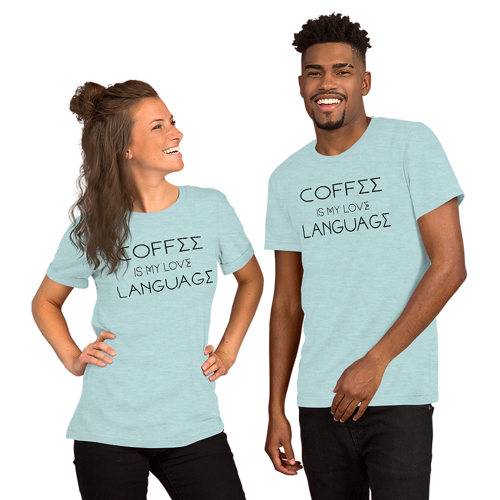 Thumbnail: Coffee Language w/ Goat Back - Unisex Tee
