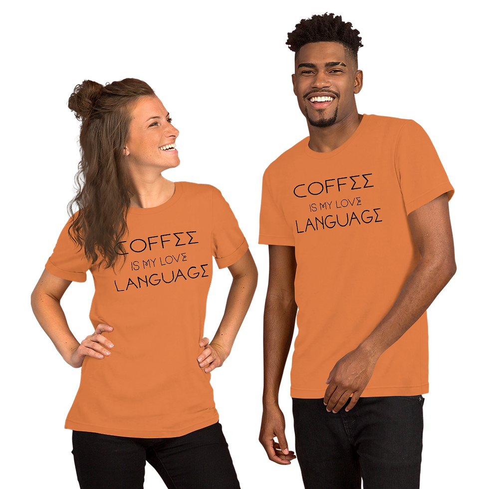 Thumbnail: Coffee Language w/ Goat Back - Unisex Tee