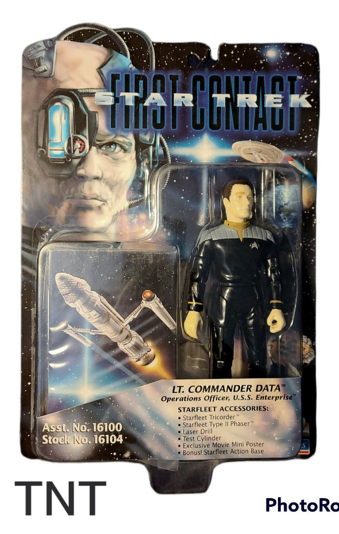 Star Trek DATA-First Contact-Playmates Action Figure