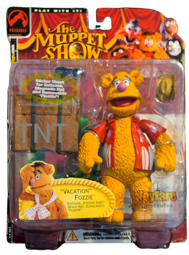The Muppets Fozzie Bear Vacation Toyfair Ex Palisades 2002