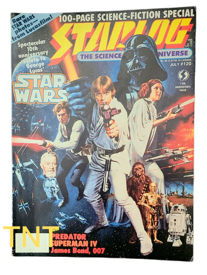 Starlog Issue #120 Star Wars 10Th Anniversary 1987