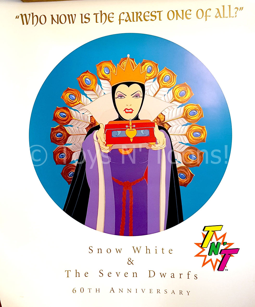 Disney WDCC Evil Queen "Fairest One of All" Promotional Poster