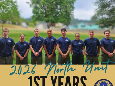 2026 Fire Season onboarded New Firefighters