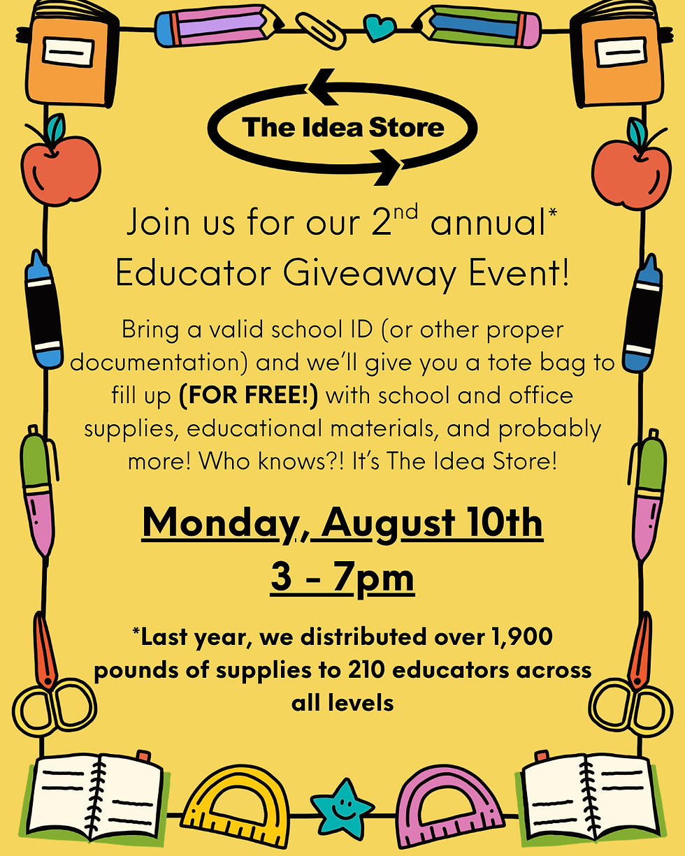 Educator Giveaway Event