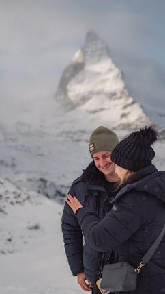 a surprise engagement in Switzerland