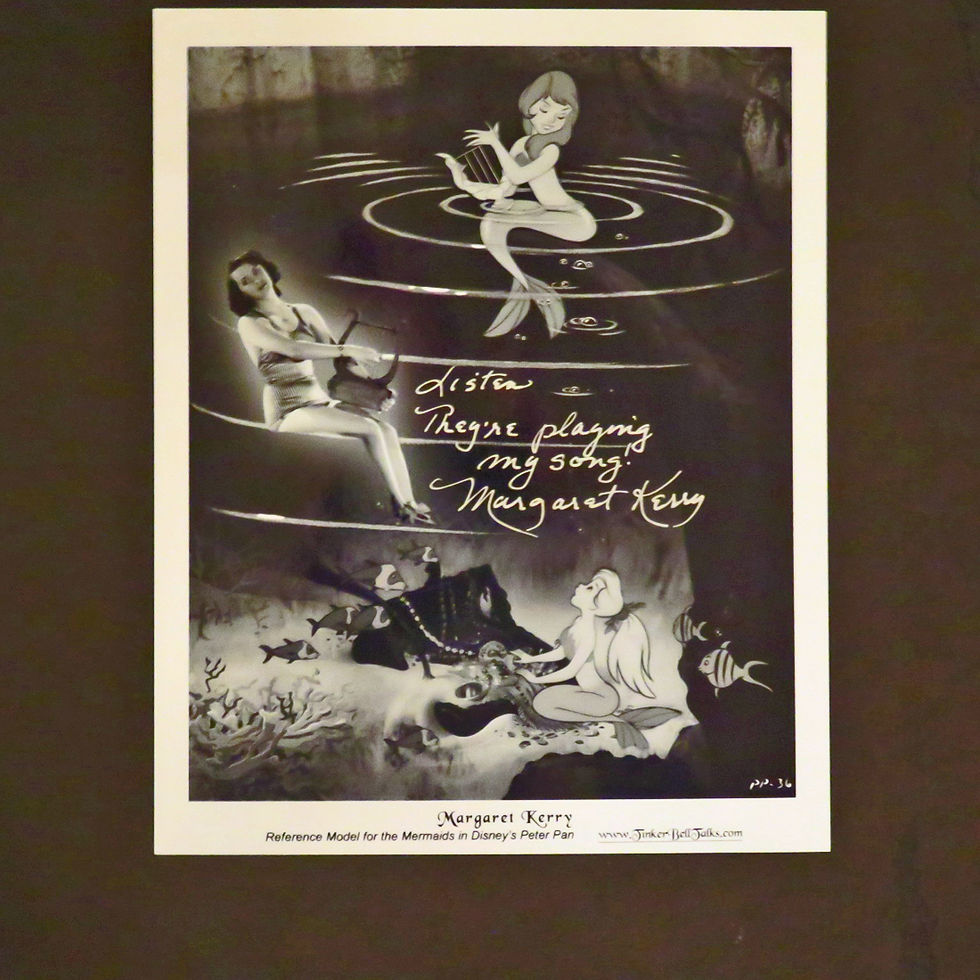 Margaret Kerry Mermaid In Peter Pan Autographed Photo