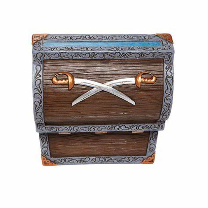 Thumbnail: Margaret Kerry Autographed Disney Traditions Jim Shore Peter Pan Treasure Chest
