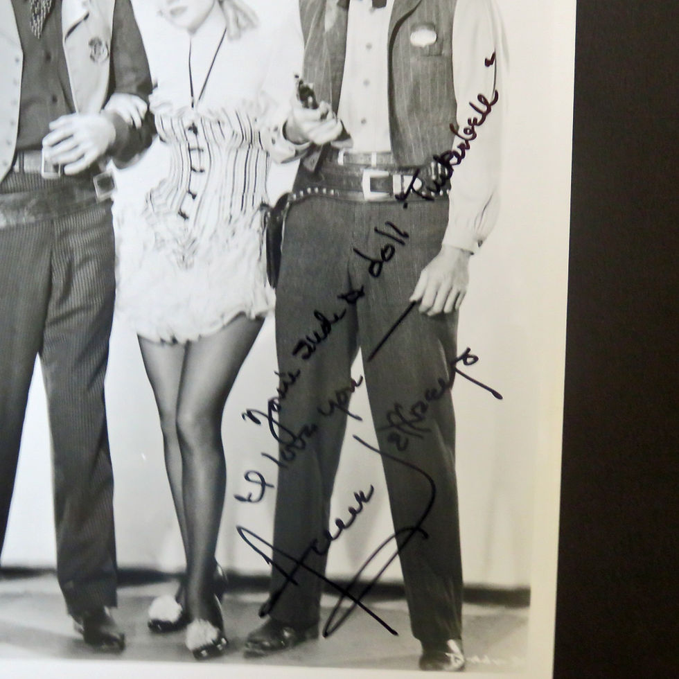 Thumbnail: Photo Personalized By Anne Jeffreys + Randolph Scott  Robert Ryan