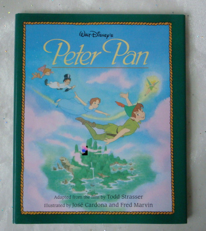 Walt Disney's Peter Pan Book Adapted By Todd Strasser & Autographed By Margaret