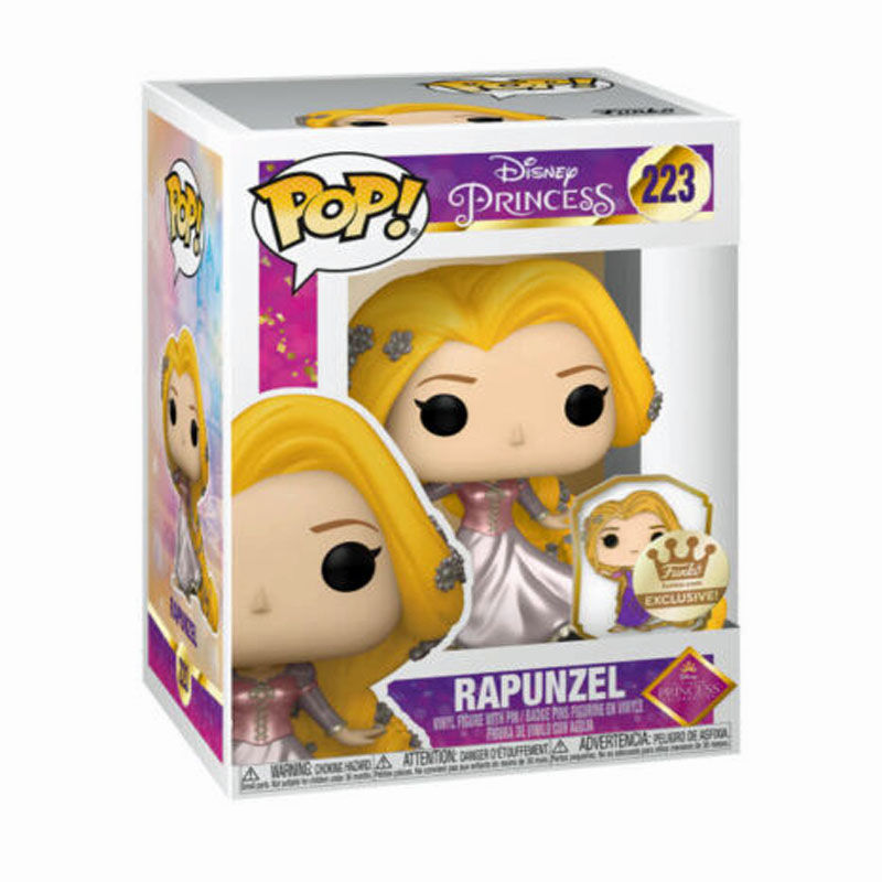 Funko Pop Exclusive Disney Rapunzel Gold with Pin #223