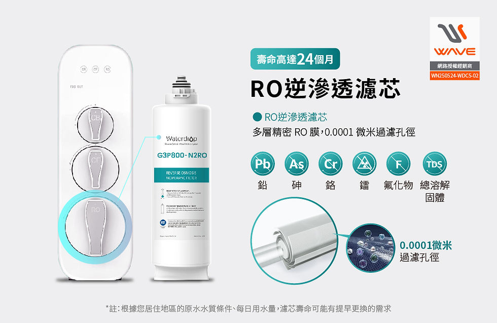 縮圖：愛惠浦G3P800一年份四支濾心超值組(含RO濾心)