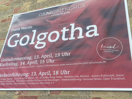 Frank Martin "Golgotha".