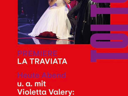 "La Traviata" Premiere in Theater Osnabrück