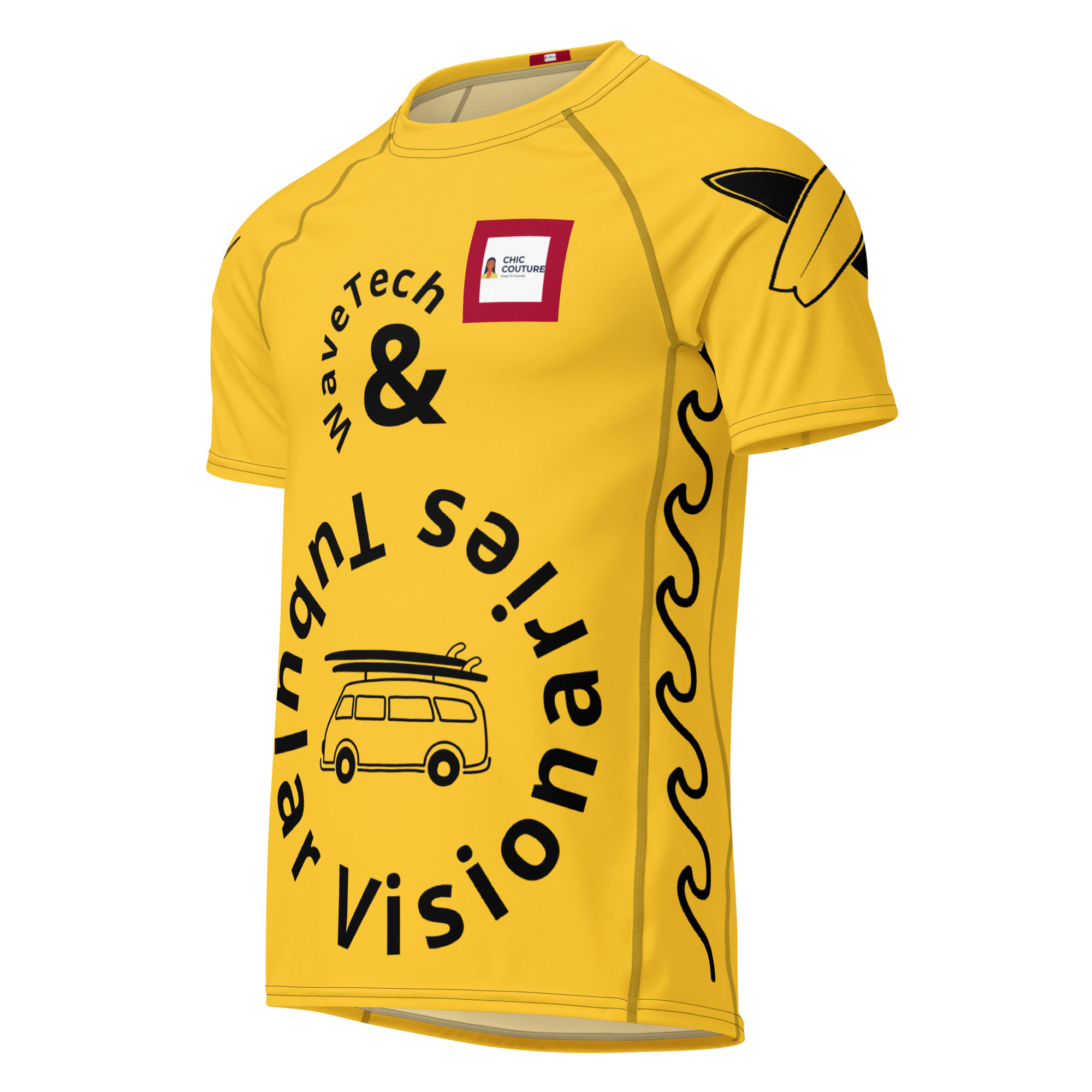 All-over print men’s rash guard