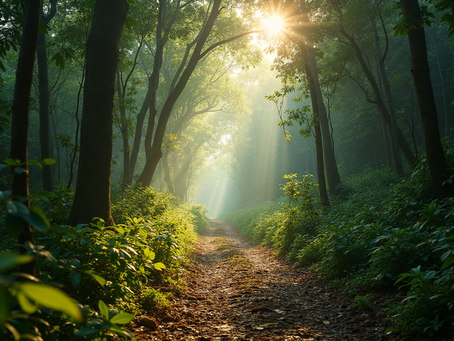 Dense jungle trail in Vietnam, a reminder of Cold War conflicts