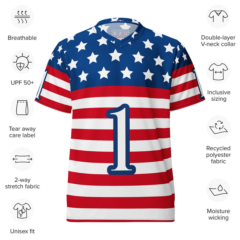 Miniaturbild: Recycled unisex sports jersey