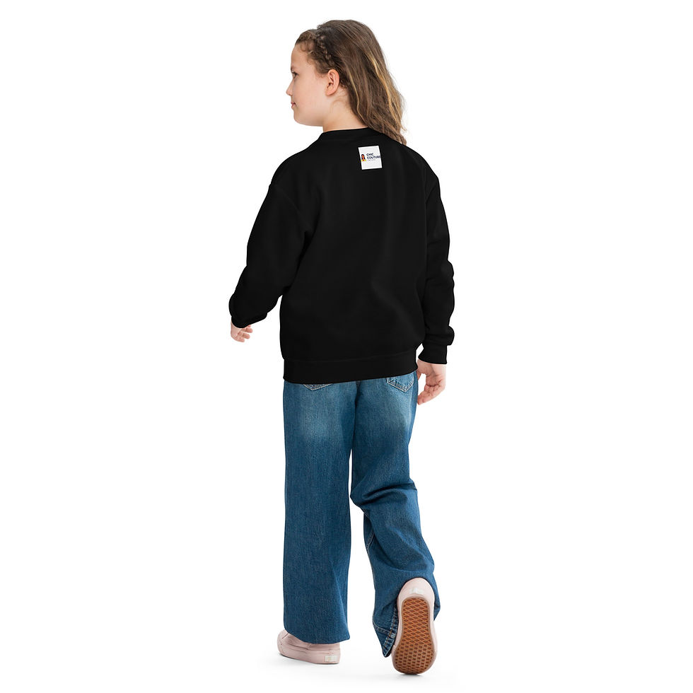Thumbnail: Youth crewneck sweatshirt